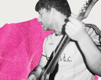 Alex Heymell playing guitar